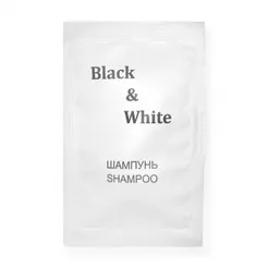 Шампунь "Black & White", 10мл, саше