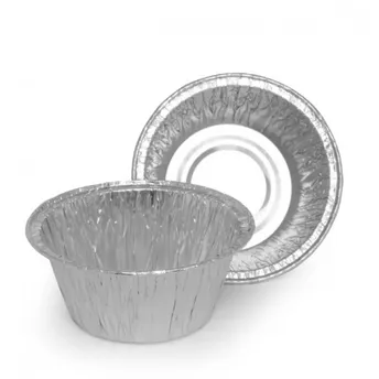 Форма алюминиевая Горница D86мм, h35мм, 130мл, 100шт/уп