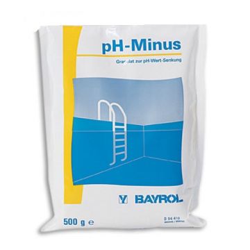 Средство для снижения pH воды в бассейне Bayrol "pH-Minus" (pH-Минус), 0,5кг, легкорастворимые грану