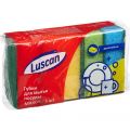 Губка поролоновая Luscan "Макси" 9,5х6,5х3см, 5шт/уп