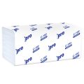Полотенца бумажные PROtissue листовые, V-слож, 1-сл, белые, 250шт/пач, С192