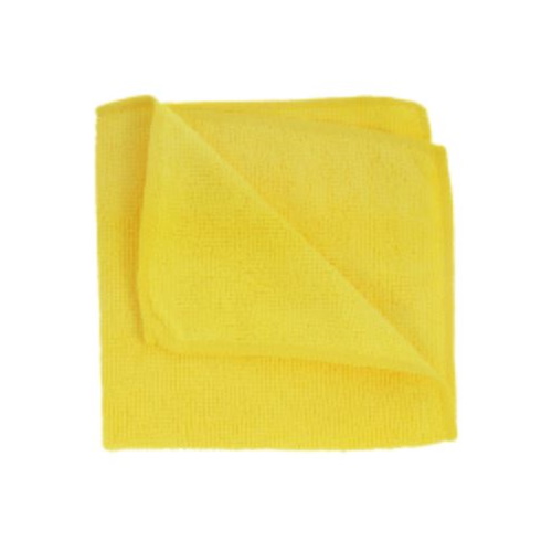 Салфетка Торус 30х30см, микрофибра, желтая, в упаковке