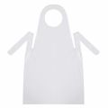 Фартук KLEVER 70х110см, ПНД, белый, 50шт/уп